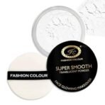 Fashion Colour Super Smooth Translucent Powder | Makeup Baking | Lightweight Loose and Makeup Setting Powder| For Oil-Free Makeup Look | Lightweight | Puff Applicator | Evens Skintone | 15g | Shade 01 - Fast UK Delivery - Image 2