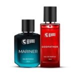 Beardo Mariner & GodFather Perfume For Men (50Ml X Pack Of 2) | Long Lasting Perfume | Date Night Perfume For Men | Gift for husband | Gift for boyfriend | Gift for Men - Fast UK Delivery - Image 2