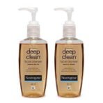 Neutrogena Deep Clean Facial Cleanser, Brown, 200 ml (Pack of 2) - Fast UK Delivery - Image 2