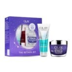 Olay Retinol Kit for Overnight Repair | Retinol Cream with Free Cleanser | Plumper, Younger looking Skin | 24h Hydration | Fragrance Free | Normal, Oily, Dry,Combination Skin | Paraben & Sulphate Free | Pack of 2 - Fast UK Delivery - Image 2