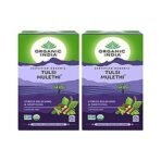 Organic India Tulsi Mulethi Tea, 25 Infusion Bags (Pack of 2) - Fast UK Delivery - Image 2