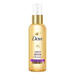 Dove Radiant Shine + UV Protect Hair Serum For Dry & Frizzy Hair 100ml - Fast UK Delivery