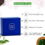 Chai Craft The Wonder Black Tea Gift Box, All in One, an Assortment of Timeless Black Teas, Indian Spiced Tea 100 Grams, Darjeeling Tea 10 Bags & English Breakfast Black Tea (10 Bags) - Fast UK Delivery - Image 6