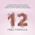Just Herbs Nail Polish 12 Chemical Free Formula Quick Dry, Glossy Finish and Long Lasting Nail Paints - Fast UK Delivery - Image 7