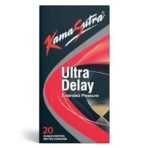 KamaSutra Ultra Delay Condom for Men | High Lubrication for Enhanced Pleasure| Combo Pack of 20 - Fast UK Delivery