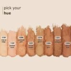 Plum Legit Matte Talc-Free Compact With SPF15 | Lightweight | Even Coverage | 100% Vegan & Cruelty Free | Olive Gleam - 127Y - Fast UK Delivery - Image 5