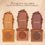 Just Herbs Nourishing Pressed Bronzer Liquorice + Cica for Face Makeup 3.5g (Nutmeg, 3.5) - Fast UK Delivery - Image 6
