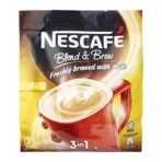 Nescafe Blend & Brew Mild Instant Premix Coffee, 20g (Pack Of 25) - Fast UK Delivery - Image 2