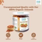 Natureland Organics Almonds 250 Gm, Healthy Organic Dry Fruits - Fast UK Delivery - Image 2