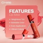 Mars PREMIUM Drip Lip Mist for Women (4.5 ml) (02-Mulberry Drip) | Dual Function | Buildable Color | Glossy Finish | Long-Lasting | Hydration | Light-Weight Formula | Non-Patchy Reapplication sh-7711 - Fast UK Delivery - Image 5