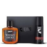 Beardo Whisky Smoke Perfume for Men Giftset |Eau De Parfum 100ml + Body Spray for men 120ml | Spicy, Woody - Oudh | Long Lasting Mens Perfume | Date night fragrance | Valentines day gift for husband | Gift for boyfriend | Gift for Men - Fast UK Delivery