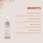 Jovees Premium Sun Shield Protective Lotion SPF 40 | Broad Spectrum PA+++ | Matte Tint | Infused with Organic Extracts | Lightweight and Oil Free 50ml - Fast UK Delivery - Image 5