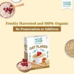 Natureland Organics Oat Flakes 250 Gm - Healthy Organic Oats - Fast UK Delivery - Image 3