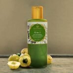 Just Herbs Javakusum Hair Oil, 100ml+Just Herbs 8 in 1 Root Nourishing Amla Neem Shampoo, 200ml - Fast UK Delivery - Image 4