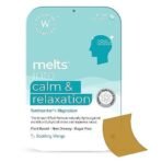 Wellbeing Nutrition Melts Calm & Relaxation | Suntheanine L-theanine, Magnesium & Chamomile - Natural Stress & Anxiety Relief to Uplift Mood and Reduce Cortisol (30 Oral Strips) - Image 2