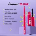 MyGlamm POPxo Eye Got This Kajal & Mascara Kit| Eye Makeup Kit for Women | Long lasting, Water Resistant & Smudge Proof Black Kajal | Volumising Black Mascara with Hourglass Wand |0.3g & 5.5ml - Fast UK Delivery - Image 5