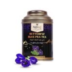 Hamiast Butterfly Blue Pea Flower Tea | Natural, Caffeine-Free | Stress Relief & Calming Tea | Rich in Antioxidants 50g (Pack of 1, 100+ Cups) - Fast UK Delivery - Image 2