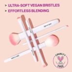 Wet n Wild Makeup Brush, Angled Liner Brush, 4g - White - Fast UK Delivery - Image 7