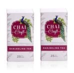 Chai Craft Darjeeling Tea (50 Teabags) I 100% fresh tea leaves sourced from Organic tea estate I Darjeeling Tea teabag I Pack of 25X2 boxes - Fast UK Delivery - Image 2