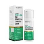 Dr. Sheth's Kesar&2% Kojic Acid Daily Pigmentation Correction Face Cream|Lightweight&Non-Greasy|With 1% Niacinamide&0.5% Glycolic Acid|Removes Tan&Depigments Skin|Suits All Skin Types|Men&Women|30G - Fast UK Delivery - Image 2