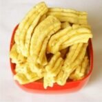 Organic Bites Jodhpuri Besan Soft Gathiya (Ganthiya) namkeen Snacks -400 gm - Fast UK Delivery
