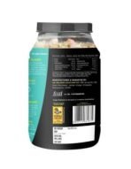True Elements Multigrain Oatmeal 1kg - With Rolled Oats and 27% Millets (Jowar, Barley & Amaranth Puffs) | Overnight Oats | 100% Wholegrain Cereal | Oatmeal with chia, flax seeds & almonds | Freeze-dried fruits & Cranberries - Fast UK Delivery - Image 4