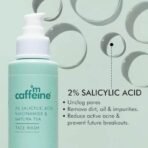 mcaffeine 2% Salicylic Acid Niacinamide & Matcha Tea Face Wash|Anti Acne Cleanser For Pimples|Suitable For Acne Prone & Oily Skin|Fights 99% Bacteria|Sulphate Free Face Wash For Women And Men-100 Ml - Fast UK Delivery - Image 5