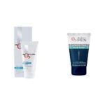 O3+ Milk Scrub Enriched with Macadamia Nuts Extracts for Clean & Bright Complexion & O3+ ALPHA MEN Acno D-TAN Face Wash with Tea Tree 100g for Oily Skin Combo - Fast UK Delivery