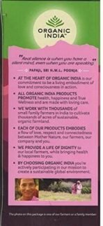 ORGANIC INDIA Chamomile Tulsi Sweet Rose Tea - 25 Infusion Bags - 40 Gm - Image 5