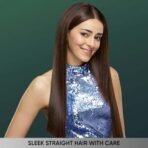 Vega Salon Smooth Hair Straightener for Women with Ceramic Coated Plates, Quick Heatup & Travel Friendly, Travel Lock, Green (VHSH-42) - Fast UK Delivery - Image 4