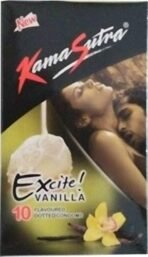 Kamasutra Vanilla Flavoured Condoms - 10s Packet (5) - Fast UK Delivery - Image 2
