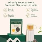 VAHDAM, First Flush Darjeeling Tea - 50+ Cups (100g) | Loose Leaf Black Tea - Flowery, Aromatic & Delicious | Champagne Of Teas | Mellow & Fragrant | Direct From India | Vacuum Sealed - Fast UK Delivery - Image 5