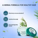 Himalaya Anti-Dandruff Hair Cream | Removes & Prevents Dandruff | Non Sticky Oil Replacement Hair Cream | Soothes Scalp | With Tea Tree Oil & Tulsi | For Women & Men | 100ml - Fast UK Delivery - Image 6