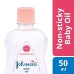 Johnson's Baby Oil with Vitamin E, 50ml - Fast UK Delivery - Image 4