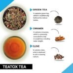 TEACURRY Cleanse Combo Green Tea (2 Months Pack, 60 Tea Bags) - Helps with Intestinal Health, Liver Cleanse, Metabolism - Green Tea Bags - Wellness Tea Powder - Fast UK Delivery - Image 6