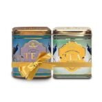Makaibari Silver Green Darjeeling Green Tea & Summer Solstice Muscatel Darjeeling Black Tea Tin Caddy | 100 Gm X 2 | USDA Organic Certified Darjeeling Tea | Single Estate Loose Leaf Tea - Fast UK Delivery - Image 2