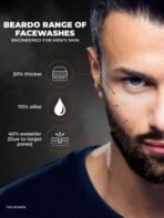 BEARDO De-Tan Face wash for Men, 100ml (Pack of 2) | Reduces Tan for glowing complexion | Coffee Facewash | Dark Spot Reduction | Tan removal face wash men - Fast UK Delivery - Image 6