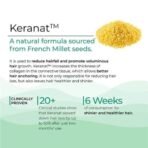 Wellbeing Nutrition Melts Hair Fall Control | Keranat & Zinc- Plant-Based Hair Loss Support to Improve Hair Anchoring, Nourish Follicles, Improve Volume & Thickness (30 oral strips) - Image 5
