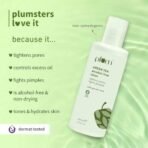 Plum Green Tea Face Toner For Oily, Acne-Prone Skin | With Glycolic Acid | Alcohol-Free | Fights Pimples | Tightens Pores | Controls Oil | Gently Exfoliates Dead Skin Cells | Women & Men | 200ml - Fast UK Delivery - Image 4