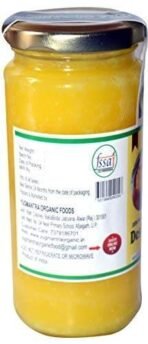 Yugmantra Organic Foods -100 % Natural Pure & Aromatic Desi Sahiwal Cow Ghee -Traditional Churned with Bilona Method | Premium Ghee| Diet Friendly | No Added Additives | A2 Danedar Desi Ghee | Immunity Booster- 250 MLX 4 glass bottle - Fast UK Delivery - Image 2