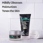 mCaffeine Face Care Kit for Dry Skin with Face Wash & Ceramide Face Moisturizer | Facial Kit for Men & Women for Deep Moisturization | Pack of 2 - Fast UK Delivery - Image 3