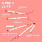 MyGlamm Define It Lip Liner - Berry (Pink Shade) | Creamy, Matte Finish, Long Lasting Lip Liner with Rosehip Oil - Fast UK Delivery - Image 6