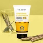 Dr. Sheth's Ashwagandha & Alpha Arbutin Sunscreen SPF 50+ PA++++ | 2 in 1 Solution for Hyper Pigmentation and UV Protection | Anti Tan & Dark Spots | 50g For All Skin Type - Fast UK Delivery - Image 3