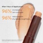 mcaffeine Lip Balm With Spf 20+ For Dry & Chapped Lips|Choco Lip Balm For 24 Hour Moisturization With Sun Protection|Lip Balm With Cocoa Butter & Caffeine For Women And Men, 1 Count, Beige - Fast UK Delivery - Image 4