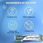 HIMALAYA SPARKLING WHITE TOOTHPASTE 150G (PO3) - Fast UK Delivery - Image 4