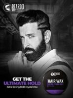 Beardo Xxtra Stronghold Hair Wax, 100 gm | Crystal Hair Wax for Men | Hair Wax Men | Hair Styling Wax for Glossy Finish & Shine | Extra Strong Hold Wax - Fast UK Delivery - Image 3
