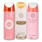 Armaf Vanity Femme Essence & High Street & Club de nuit Deodorant Spray For Women - 200ml Pack of-3 - Fast UK Delivery - Image 2