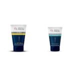 O3+ ALPHA MEN D-TAN Sunscreen SPF 50 50g & O3+ ALPHA MEN Acno D-TAN Face Wash with Hyaluronic & Mint | Fights Blackheads & Detoxifies Skin, 50ml - Fast UK Delivery