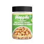 Happilo Premium Californian Almonds 250g Jar, Premium Badam Giri, High in Fiber & Boost Immunity, Real Nuts, Gluten Free - Fast UK Delivery - Image 2