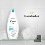 Dove Gentle Exfoliating Nourishing Body Wash, Mild Cleanser Moisturizes Skin, Balances Ph, For All Skin Type, 250 ml - Fast UK Delivery - Image 6